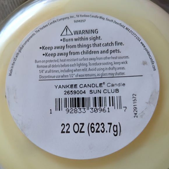 Sun Club 2025 Limited Edition Collection Yankee Canfle - Picture 4 of 4